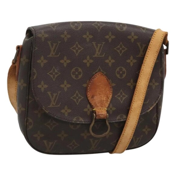 LOUIS VUITTON Monogram Monogram Saint Cloud GM Shoulder Bag - Picture 1 of 16